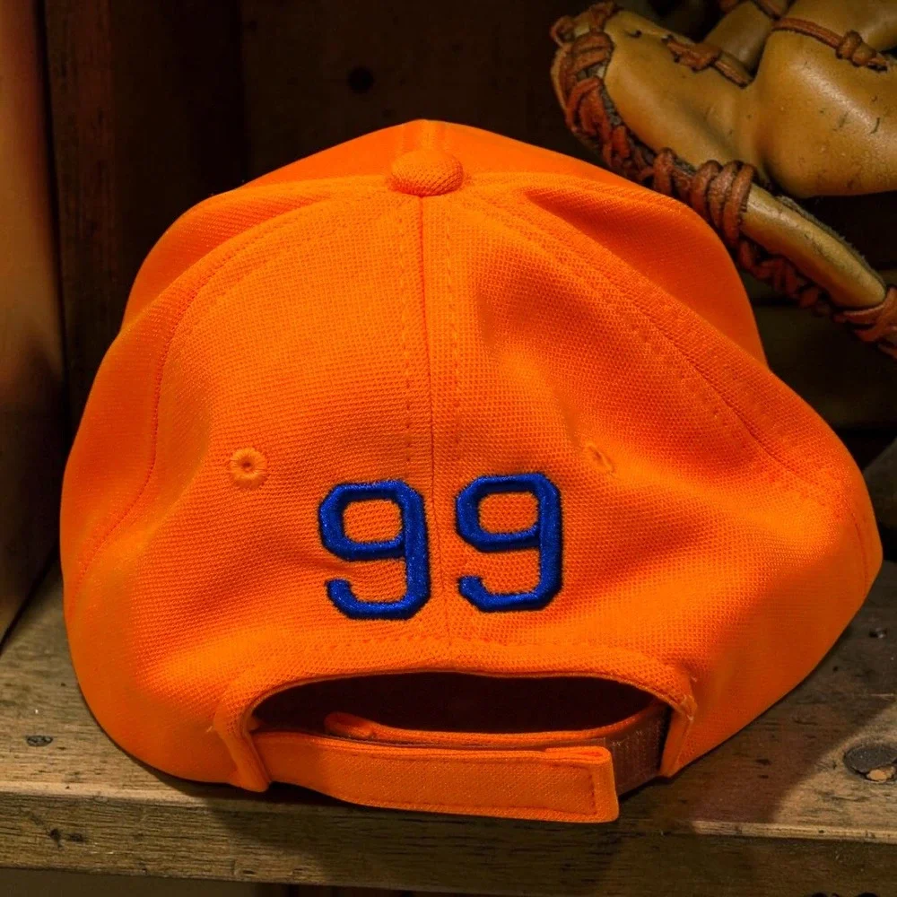 Embroidery Unlimited Orange L 99 Youth Baseball Hat It's All About The Juice